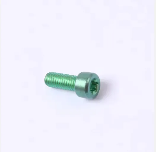 M5X10mm Disk Rotor Titanium Alloy Bolts Bicycle Disc Brake Bolts Bike Brake Galvanized Fastening Screw
