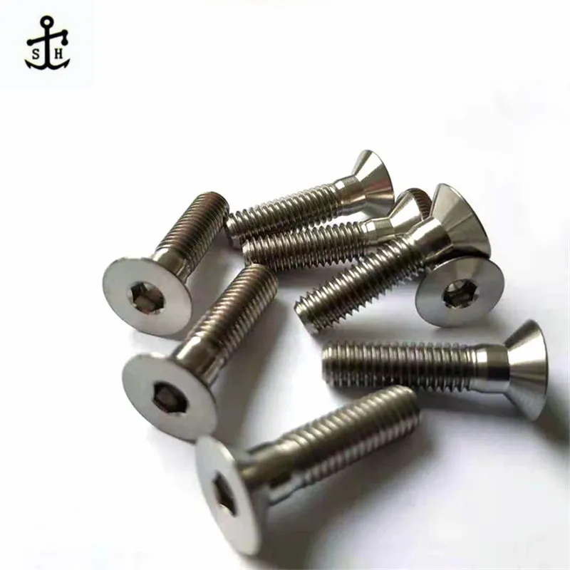 Titanium Alloy Hexalobular Socket Countersunk Head Machine Bicycle Screws